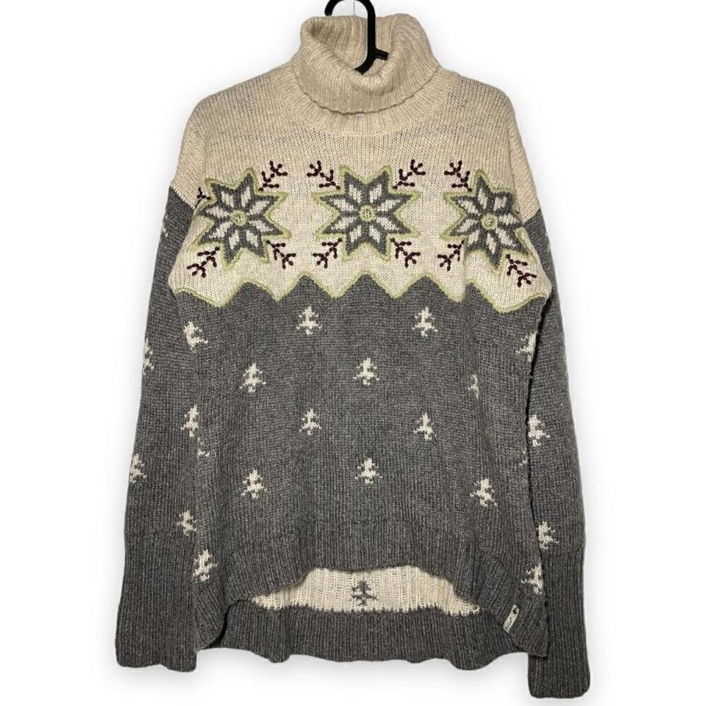 VINTAGE Woolrich Nordic Turtleneck Sweater size M